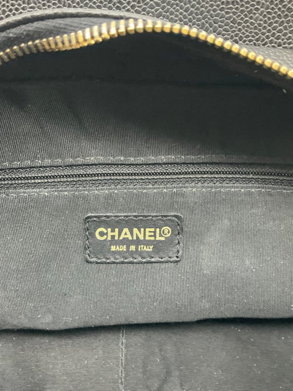 Chanel Black Caviar Petite Timeless Tote - Picture 8 of 9